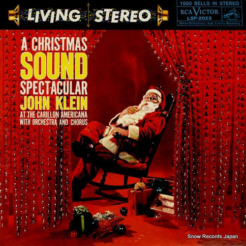 KLEIN, JOHN a christmas sound spectacular LSP-2023
