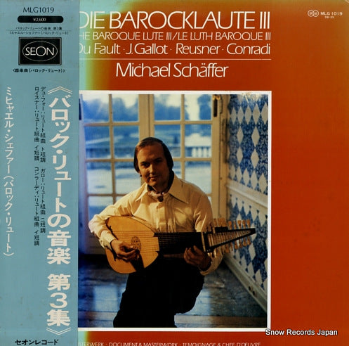 SCHAFFER, MICHAEL die barocklaute 3 MLG1019