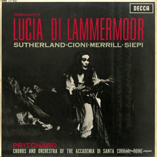 PRITCHARD, JOHN lucia di lammermoor highlights LXT5684