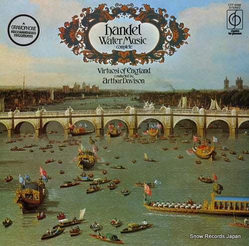 DAVISON, ARTHUR handel; water music CFP40092