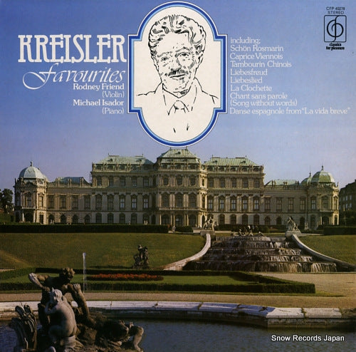 FRIEND, RODNEY, AND MICHAEL ISADOR kreisler favourites CFP40278