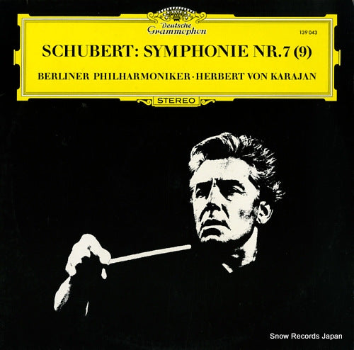 KARAJAN, HERBERT VON schubert; symphonie nr.7 (9) 139043