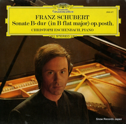 ESCHENBACH, CHRISTOPH schubert; sonate b-dur(in b flat major) op.posth. 2530477