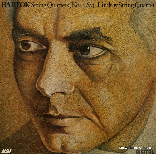 LINDSAY STRING QUARTET bartok; string quartets no.3&4 DCA509