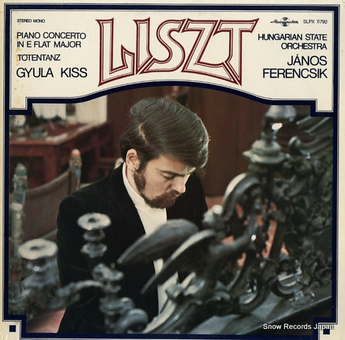 KISS GYULA liszt; piano concerto in e flat major/totentanz SLPX11792