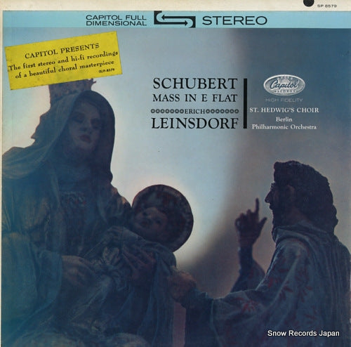 LEINSDORF, ERICH schubert; mass in e flat SP8579