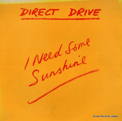 DIRECT DRIVE i need some sunshine DRD3