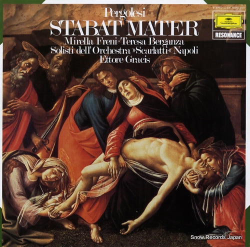 GRACIS, ETTORE pergolesi; stabat mater 15MG3101