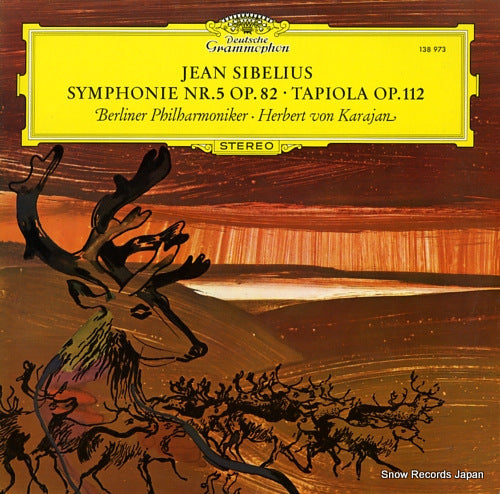 KARAJAN, HERBERT VON sibelius; symphonie nr.5 es-dur op.82 138973