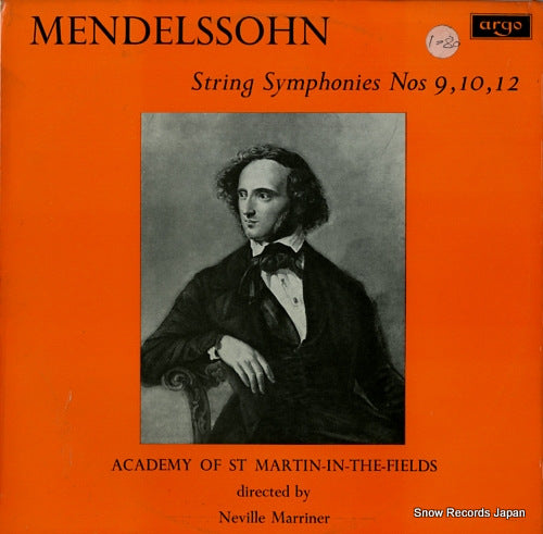MARRINER, NEVILLE mendelssohn; string symphonies nos 9, 10, 12 ZRG5467
