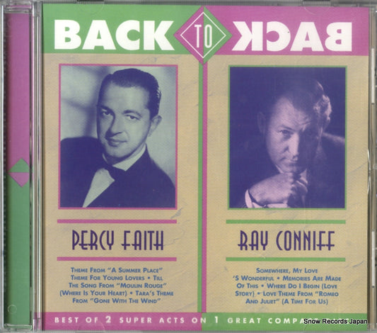 FAITH, PERCY / RAY CONNIFF back to back 3822-2 / A28042