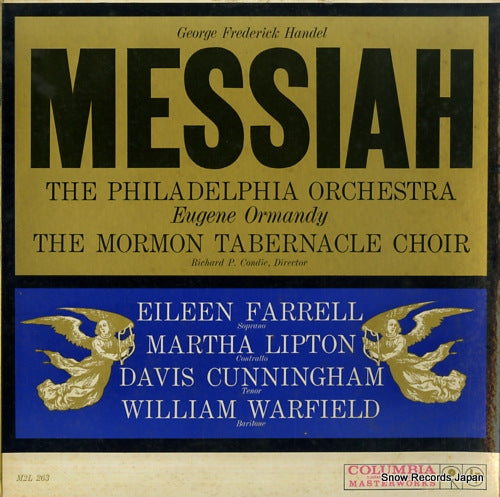 ORMANDY, EUGENE handel; messiah M2L263