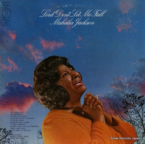 JACKSON, MAHALIA lord don't let me fall KH31111