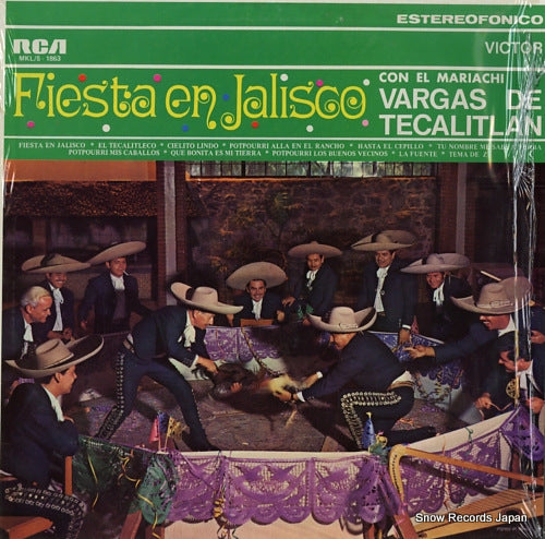 MARIACHI VARGAS DE TECALITLAN fiesta en jalisco S-1863