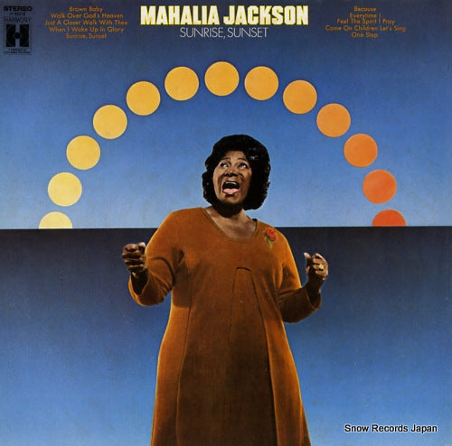 JACKSON, MAHALIA sunrise, sunset H30019