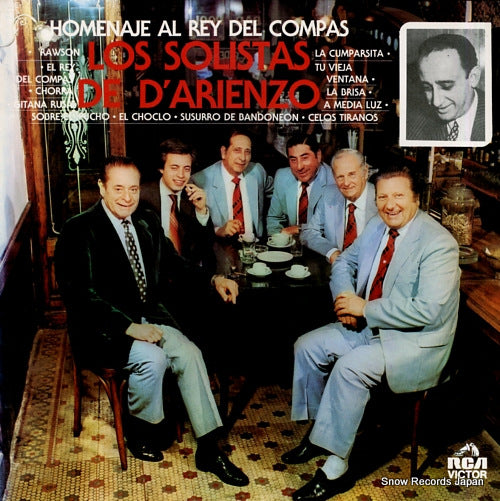 LOS SOLISTAS DE D'ARIENZO homenaje al rey del compas TLP-50106