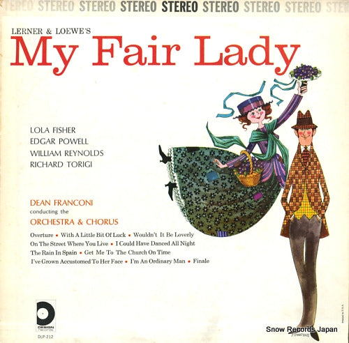 FRANCONI, DEAN my fair lady DLP-212