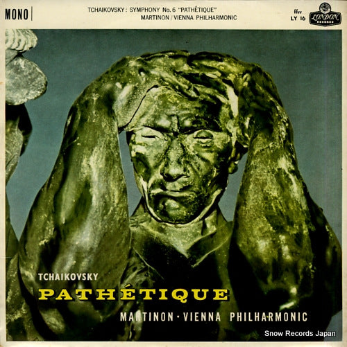 MARTINON, JEAN tchaikovsky; symphony no.6 "pathetique" LY16