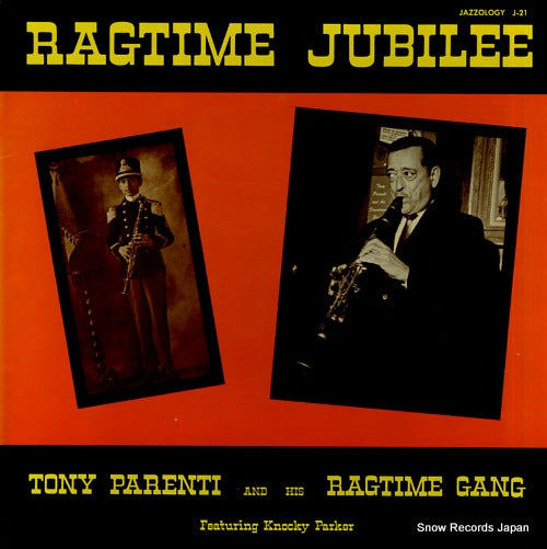 PARENTI, TONY ragtime jubilee J-21 / JS-21