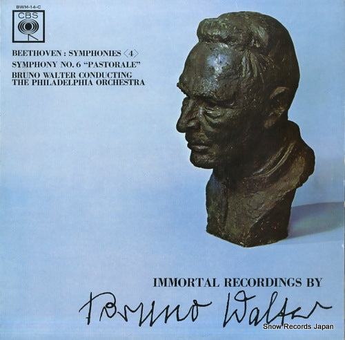 WALTER, BRUNO beethoven; symphony no.6 "pastoral" BWM-14-C