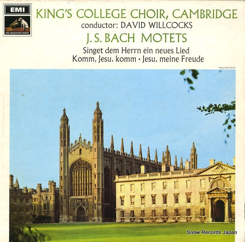 WILLCOCKS, DAVID bach; motets HQS1144