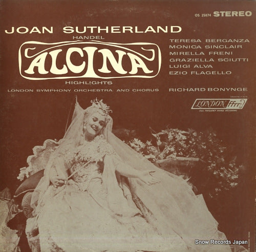 BONYNGE, RICHARD handel; alcina OS25874
