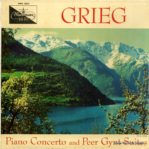 BOUKOFF, YURY grieg; piano concerto and peer gynt suites XWN18231