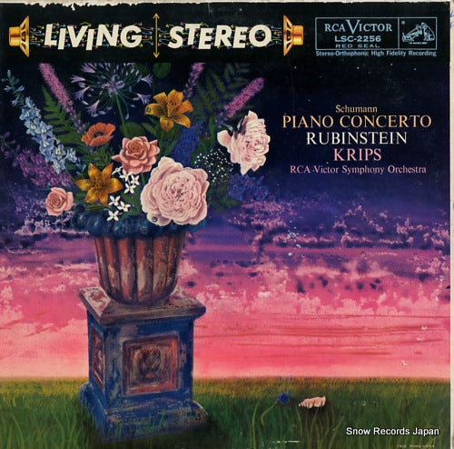 RUBINSTEIN, ARTUR schumann; piano concerto in a minor op.54 LSC-2256
