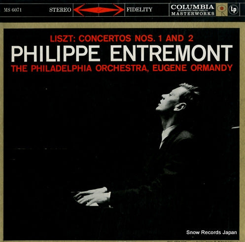 ENTREMONT, PHILIPPE liszt; concertos no.1 and 2 MS6071