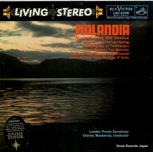 MACKERRAS, CHARLES finlandia music og grieg and sibelius LSC-2336
