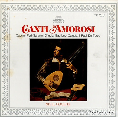 ROGERS, NIGEL canti amorosi MA5042