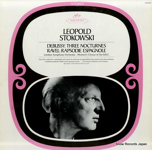 STOKOWSKI, LEOPOLD debussy; three nocturnes S-60104