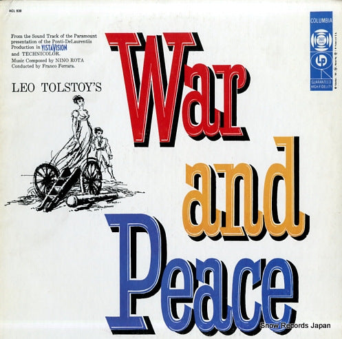 ROTA, NINO war and peace ACL930