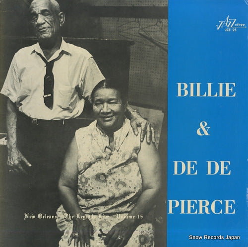 BILLIE AND DE DE PIERCE billie & de de pierce JCE25