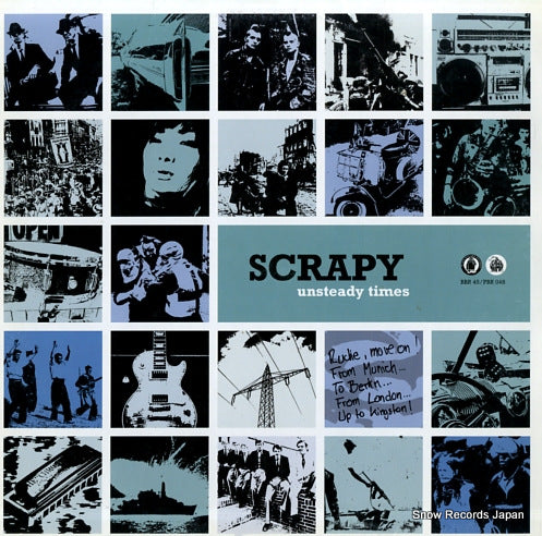 SCRAPY unsteady times BBR45/PBR048