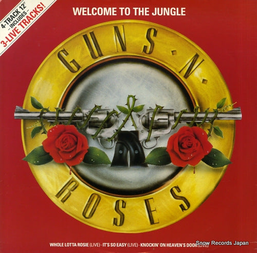 GUNS N' ROSES welcome to the jungle GEF30T,GEF30(T)