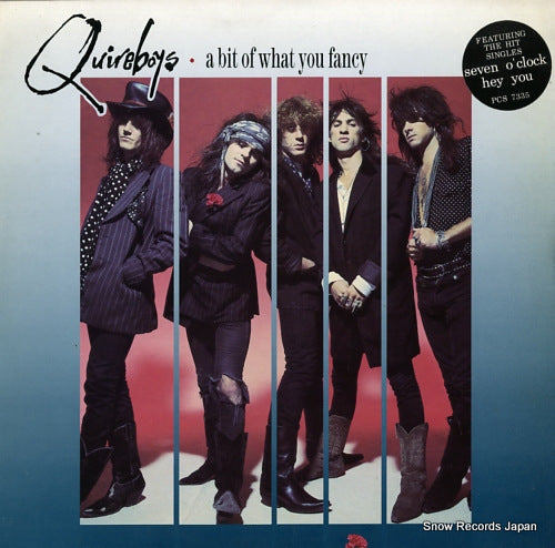 QUIREBOYS, THE a bit of what you fancy PCS7335