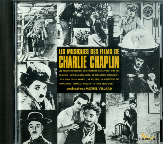 CHAPLIN, CHARLIE les musiques des films de charlie chaplin 600009