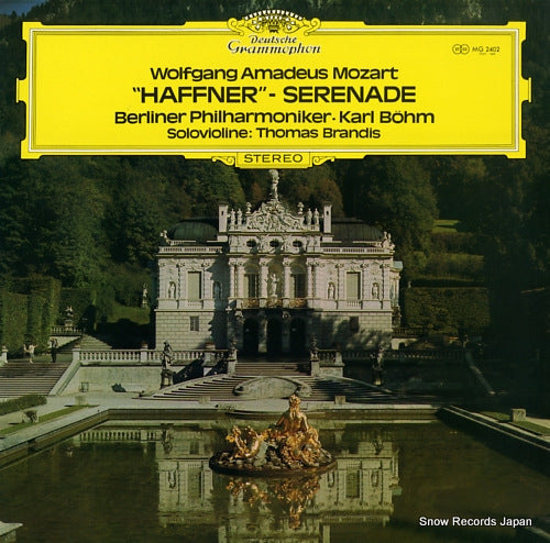 BOHM, KARL mozart; haffner-serenade MG2402