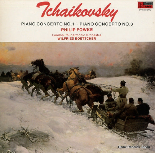 FOWKE, PHILIP tchaikovsky; piano concerto no.1 & no.3 CFP4518