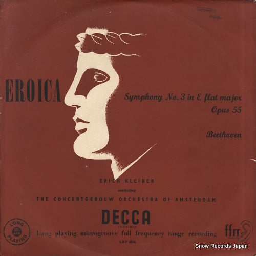 KLEIBER, ERICH beethoven; symphony no.3 "eorica" LXT2546