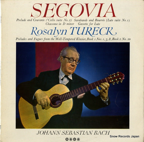 SEGOVIA, ANDRES / ROSALYN TURECK segovia and tureck plays bach XID5248