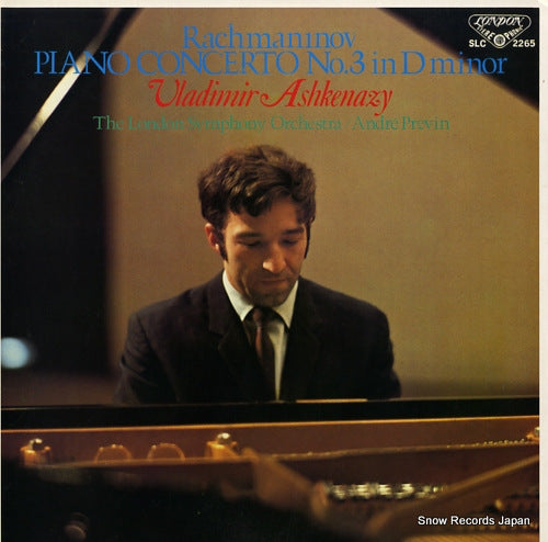 ASHKENAZY, VLADIMIR rachmaninov; piano concerto no.3 in d minor SLC2265