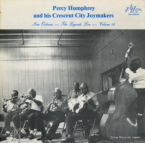 HUMPHREY, PERCY percy humphrey and his crescent city joymakers JCE-26