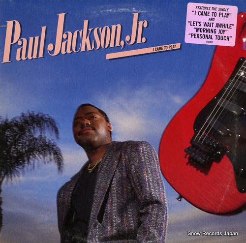 JACKSON, PAUL, JR. i came to play 781841-1