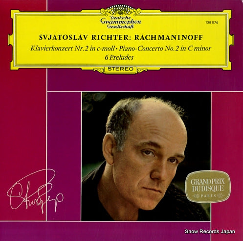 RICHTER, SVIATOSLAV rachmaninoff; piano concerto no.2 in c minor 138076