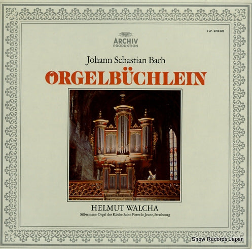 WALCHA, HELMUT bach; orgelbuchlein 2708023