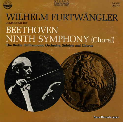 FURTWANGLER, WILHELM beethoven; ninth symphony (choral) SDBR3241