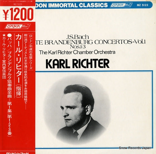 RICHTER, KARL bach; complete brandenburg concertos vol.1 MZ5123