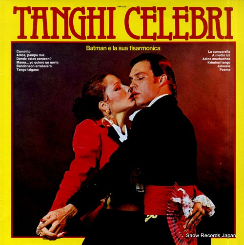 BATMAN E LA SUA FISARMONICA tanghi celebri SM4136